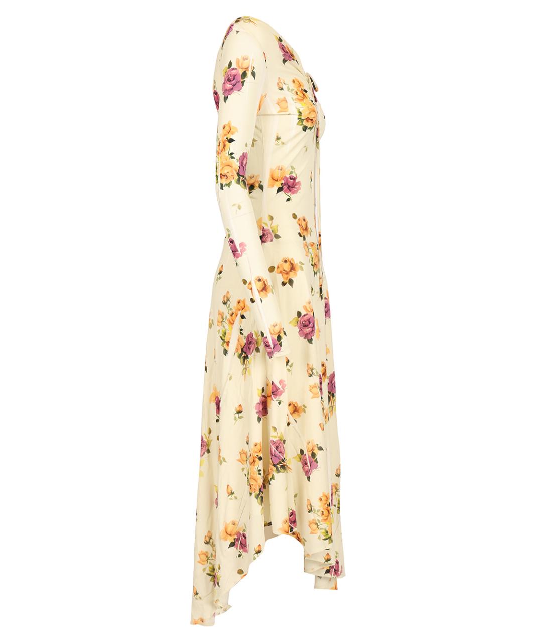 ACNE STUDIOS Мульти вискозное повседневное платье, фото 3