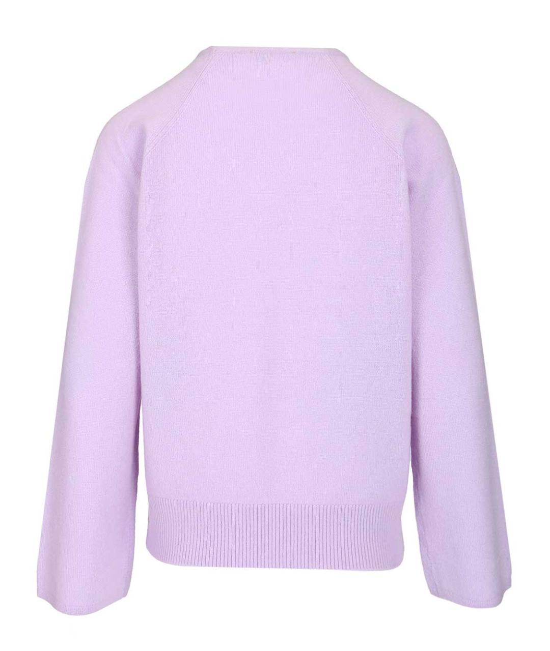 FORTE FORTE Фиолетовый шерстяной джемпер / свитер, фото 2