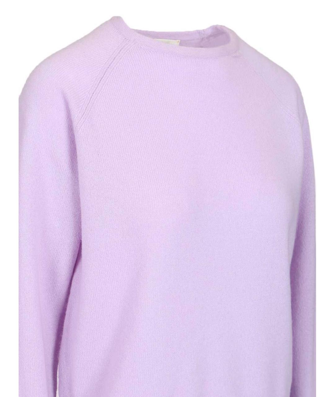 FORTE FORTE Фиолетовый шерстяной джемпер / свитер, фото 4