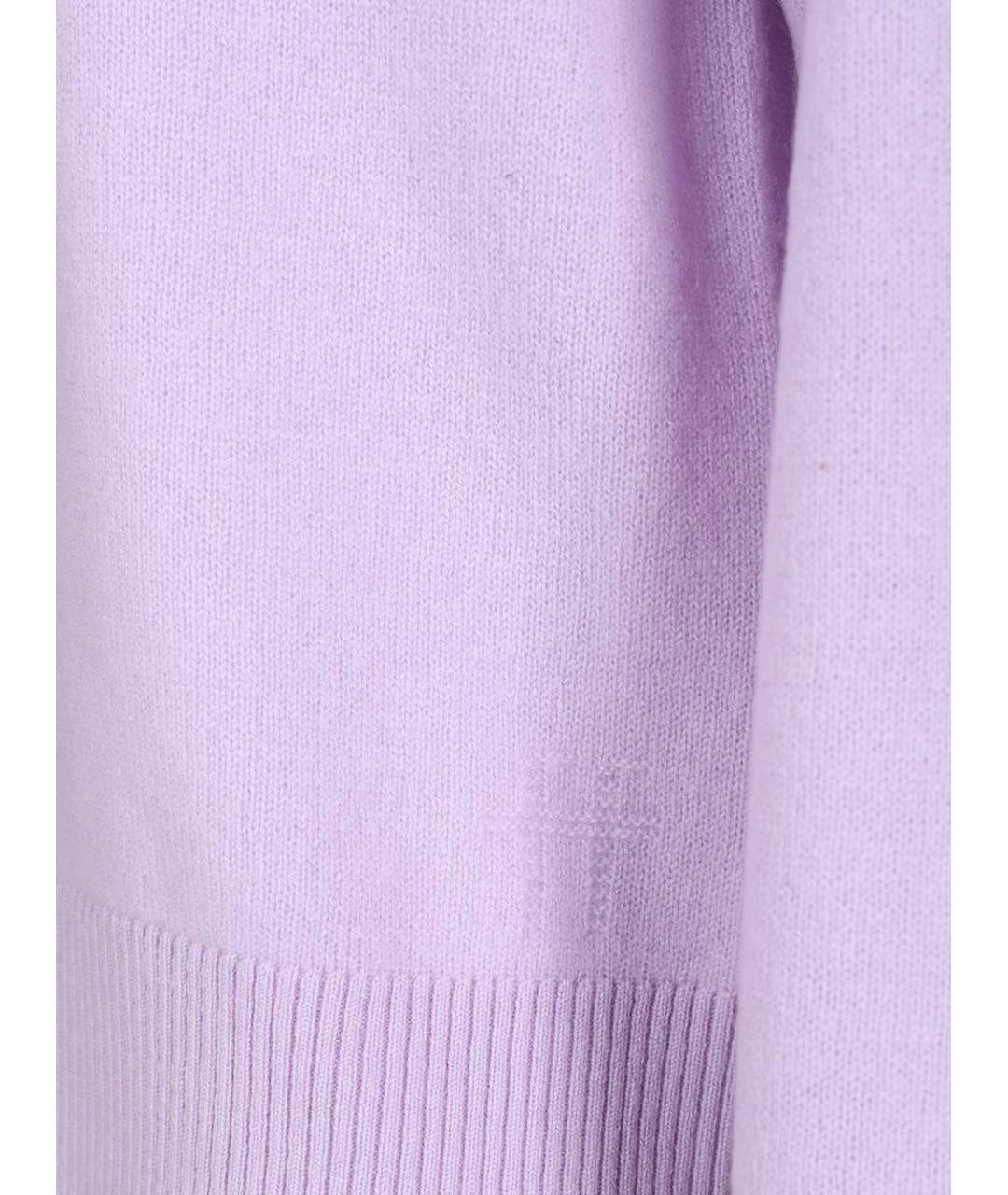 FORTE FORTE Фиолетовый шерстяной джемпер / свитер, фото 5