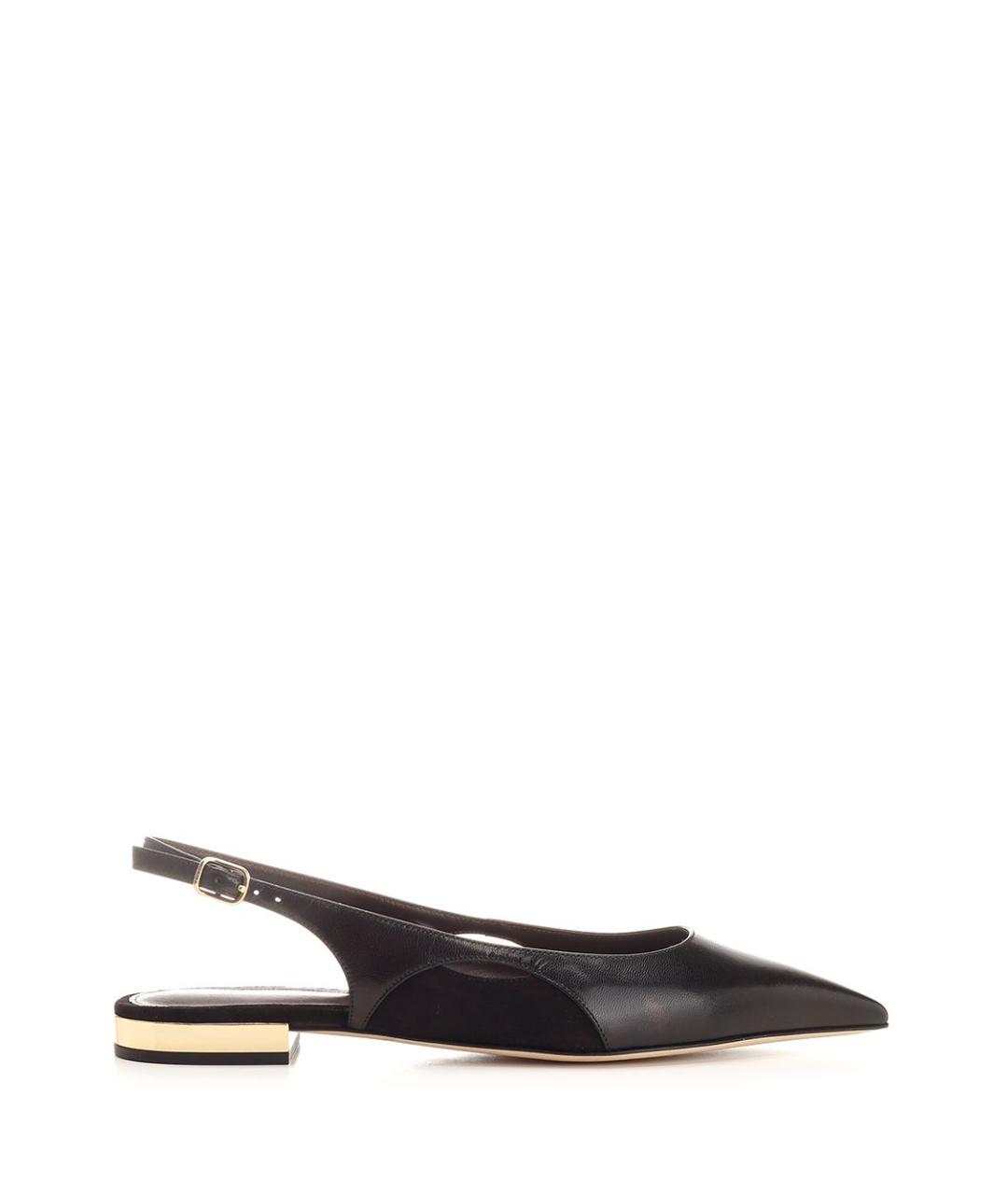 CHLOE Черные кожаные туфли, фото 1