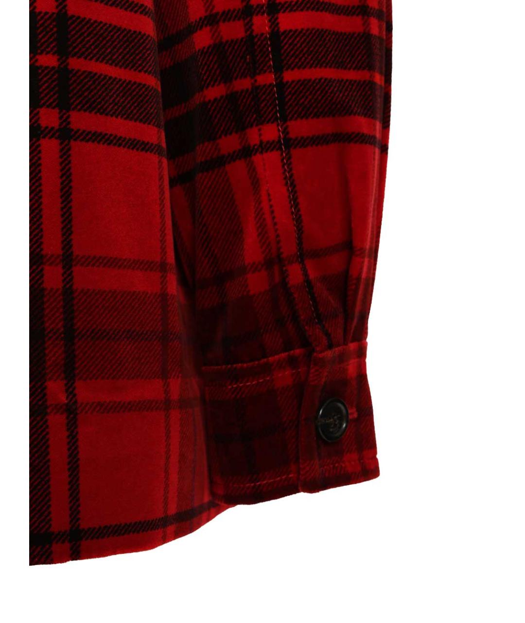 SAINT LAURENT Красная хлопковая куртка, фото 6