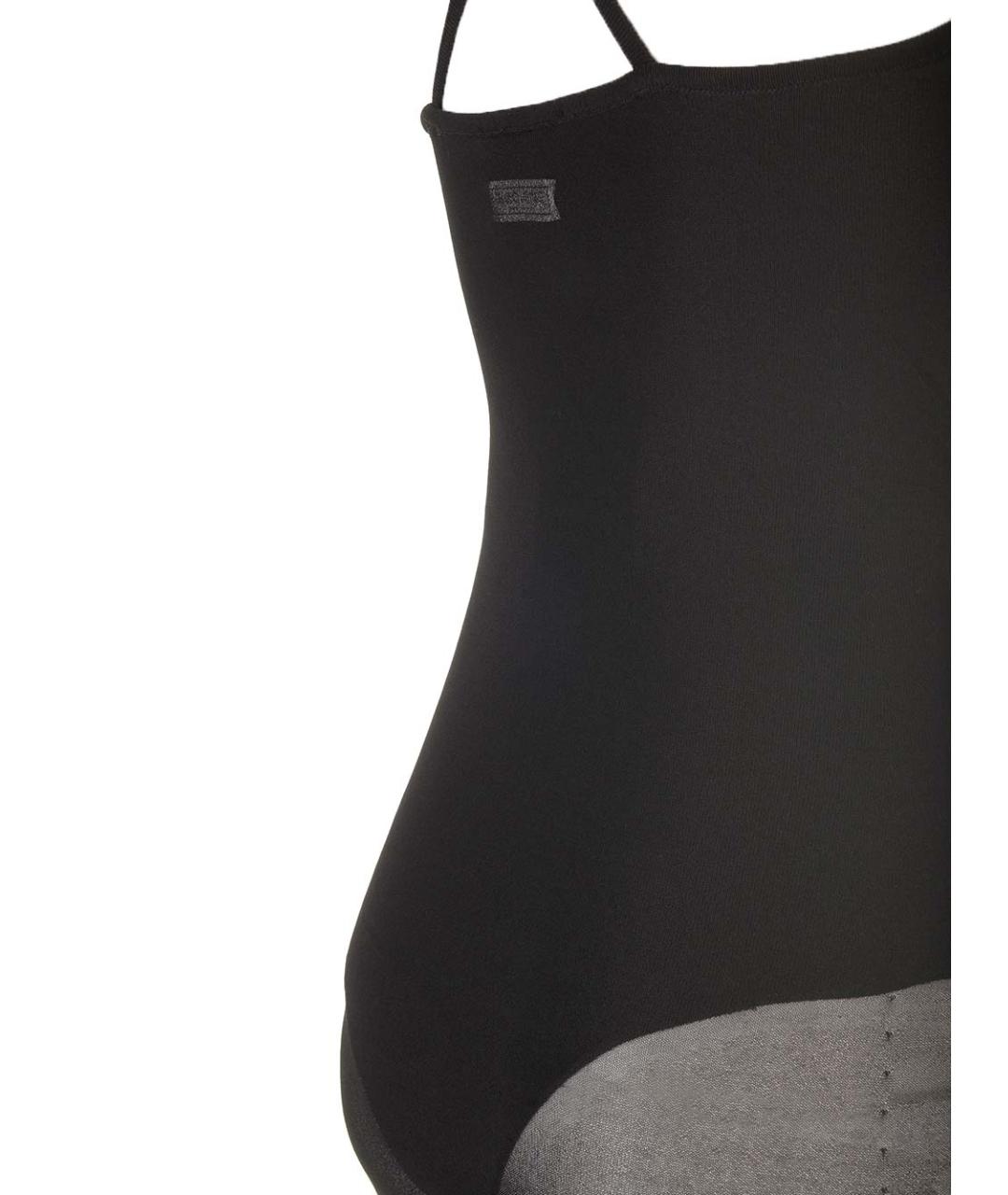 JACQUEMUS Черное полиамидовое коктейльное платье, фото 4