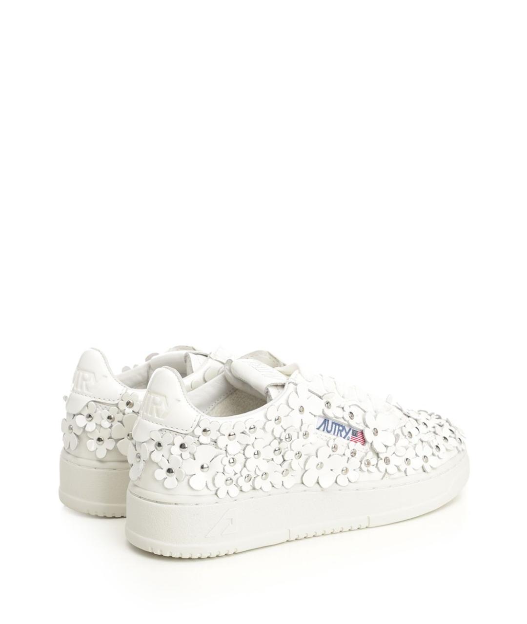 AUTRY Белые кожаные кеды, фото 3