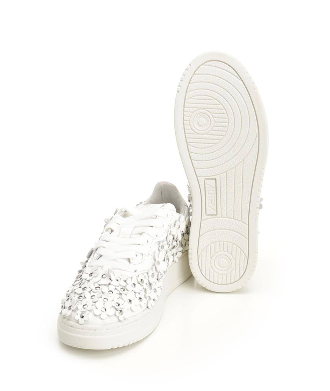 AUTRY Белые кожаные кеды, фото 5