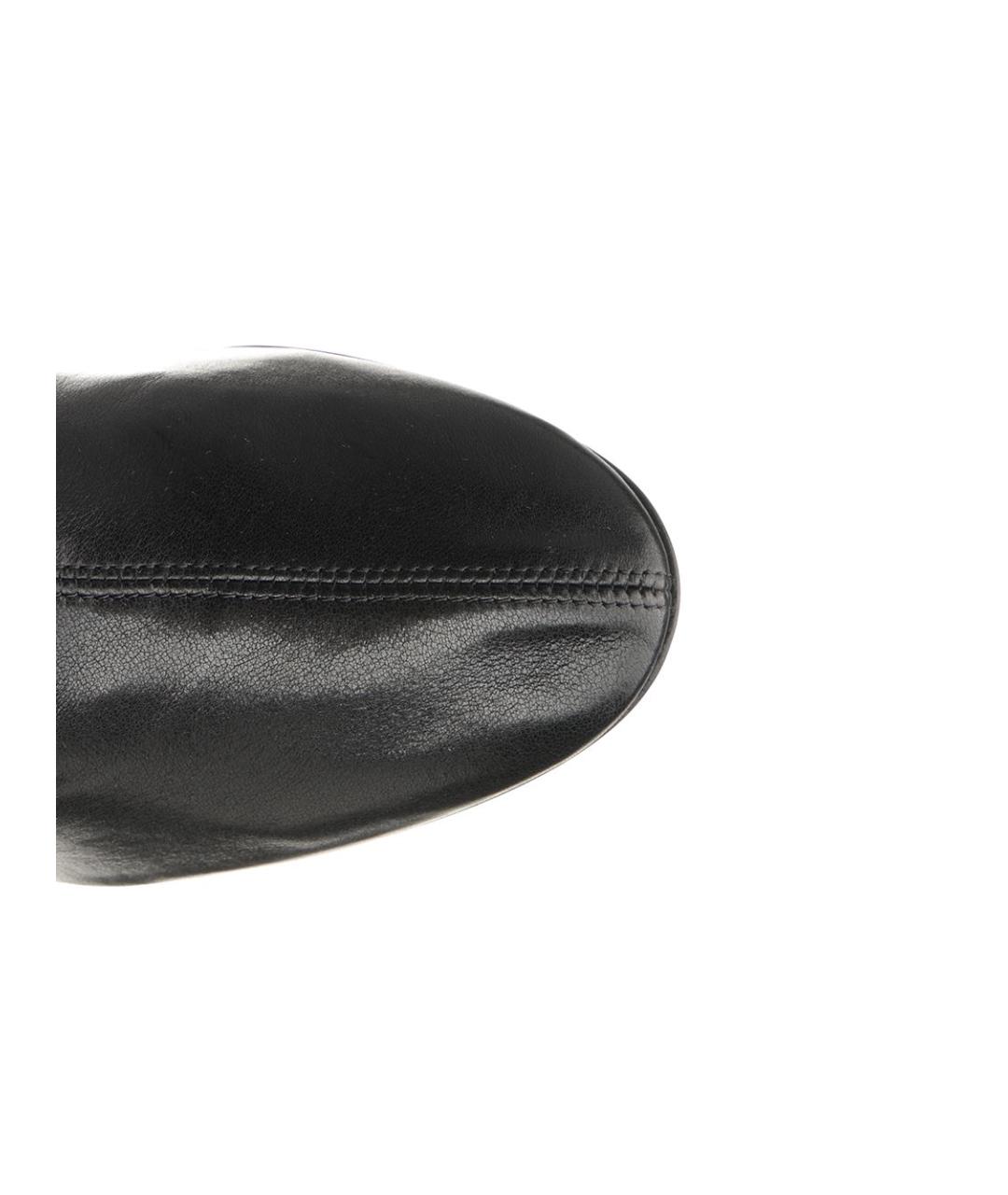 ALEVI Черные кожаные ботильоны, фото 4