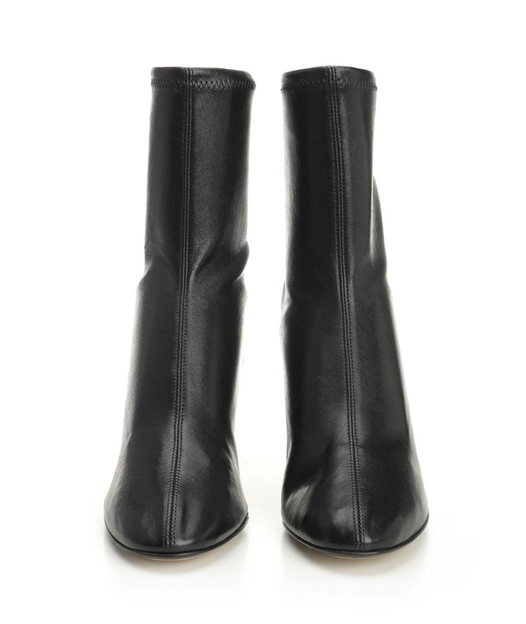 ALEVI Черные кожаные ботильоны, фото 5