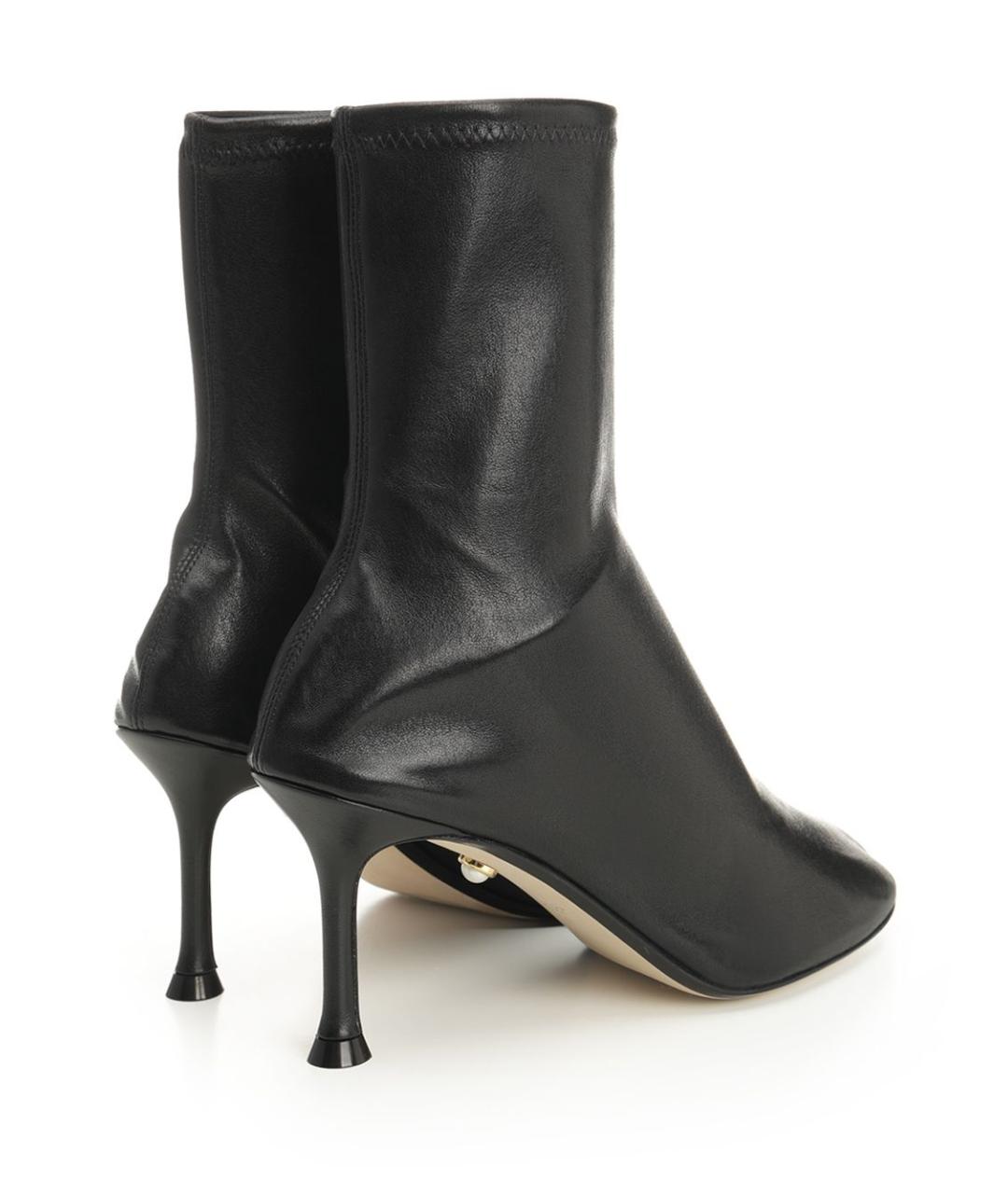 ALEVI Черные кожаные ботильоны, фото 3
