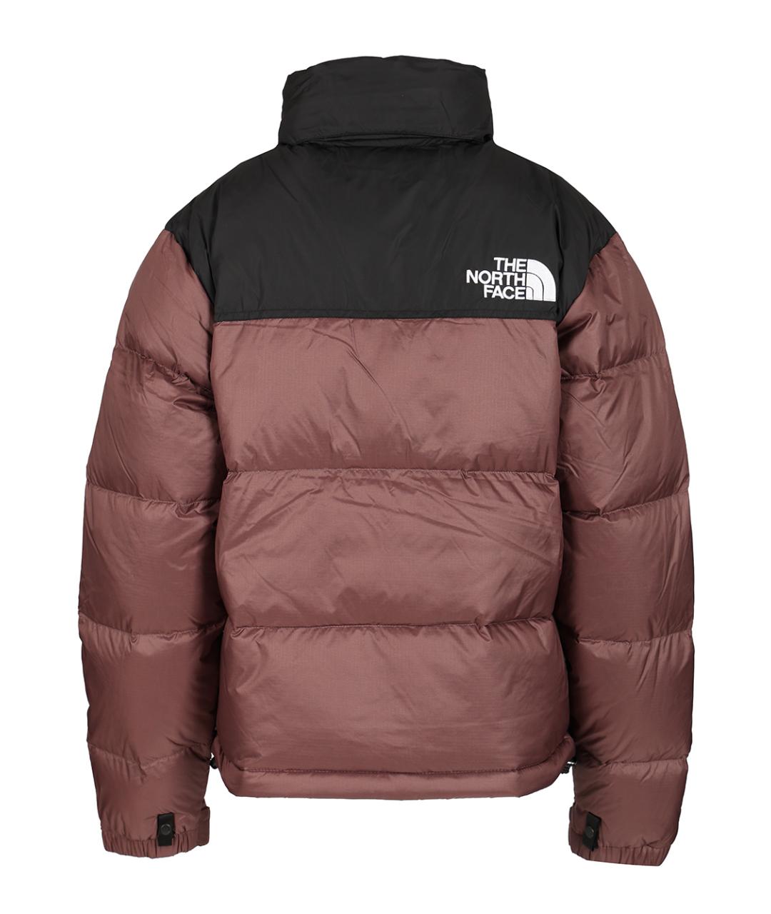THE NORTH FACE Бордовый полиамидовый пуховик, фото 2