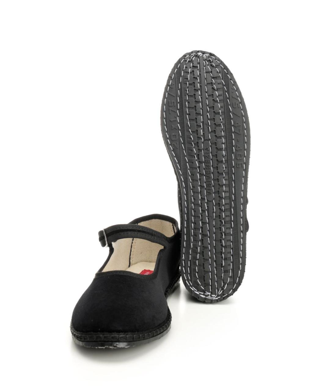 VIBI Черные текстильные балетки, фото 6