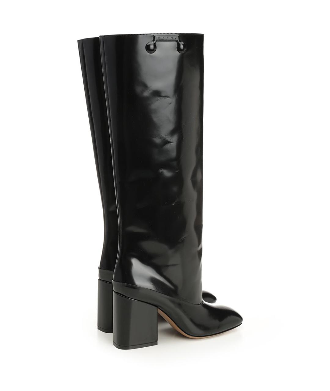 MARNI Черные кожаные сапоги, фото 3