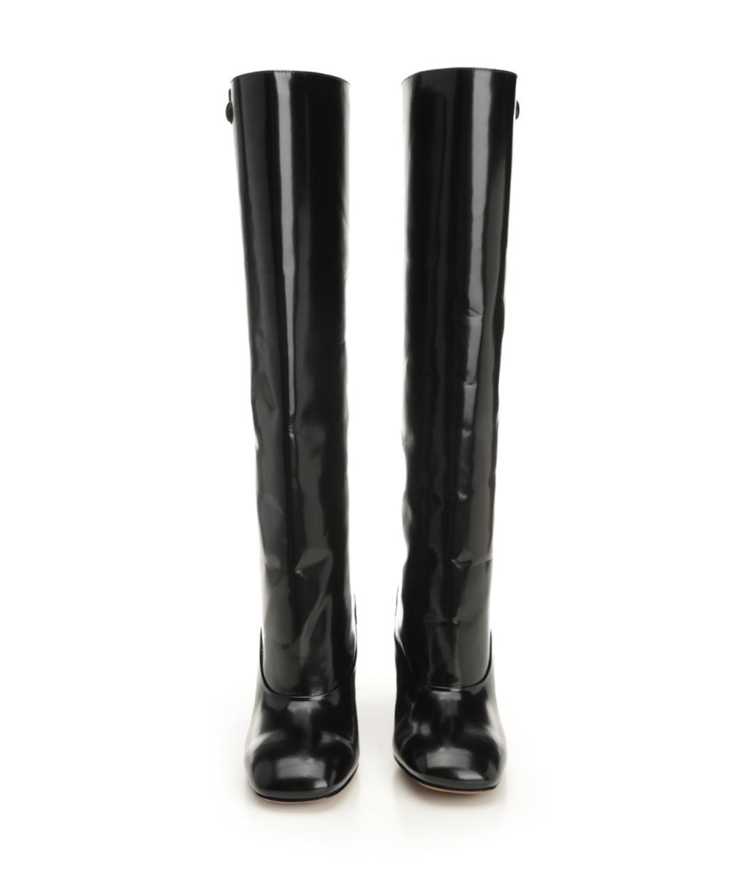 MARNI Черные кожаные сапоги, фото 5