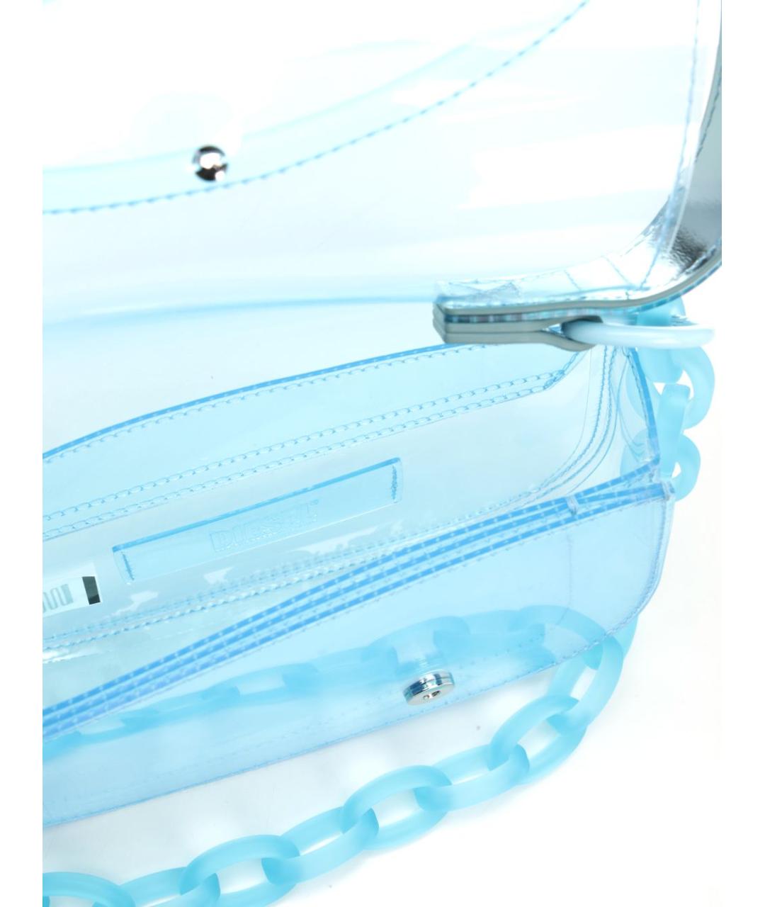 DIESEL Голубая сумка через плечо, фото 5