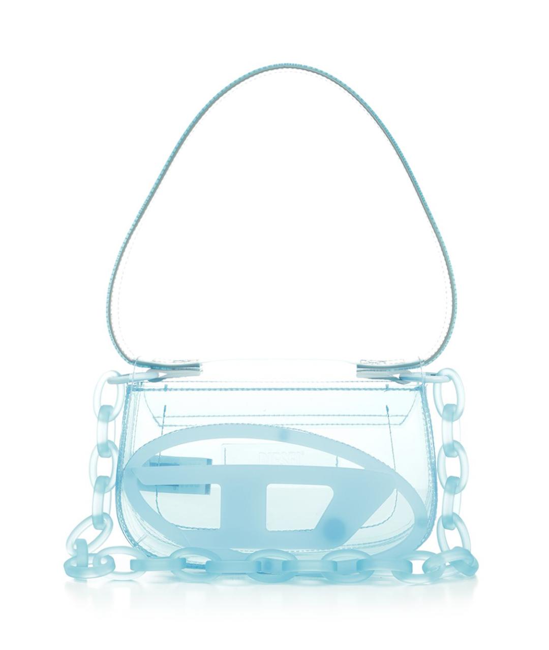 DIESEL Голубая сумка через плечо, фото 1