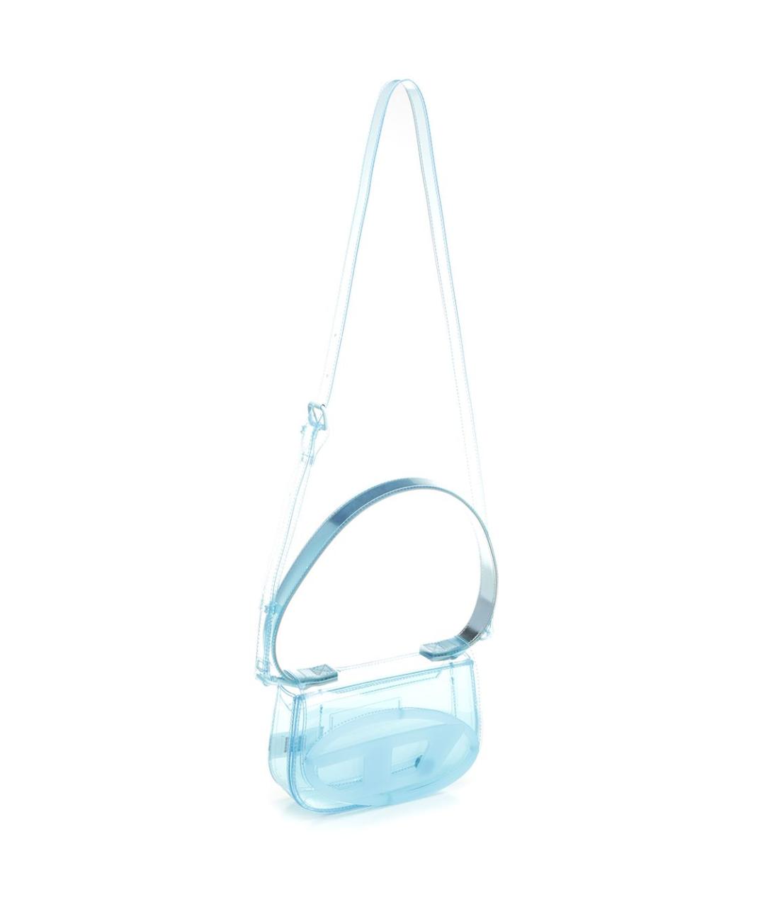 DIESEL Голубая сумка через плечо, фото 4