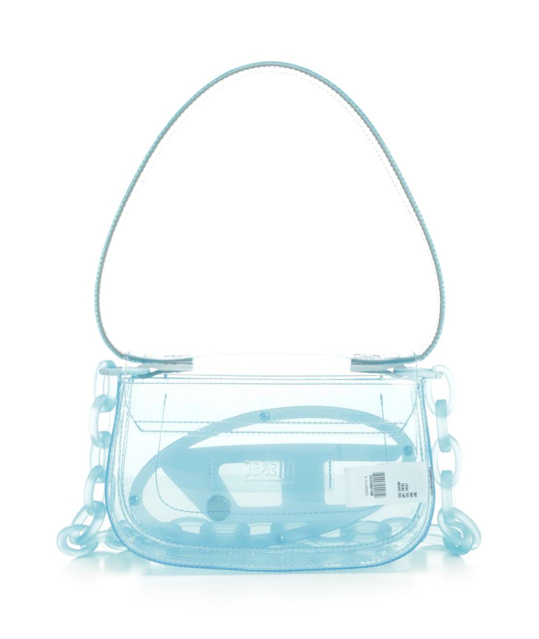 DIESEL Голубая сумка через плечо, фото 3