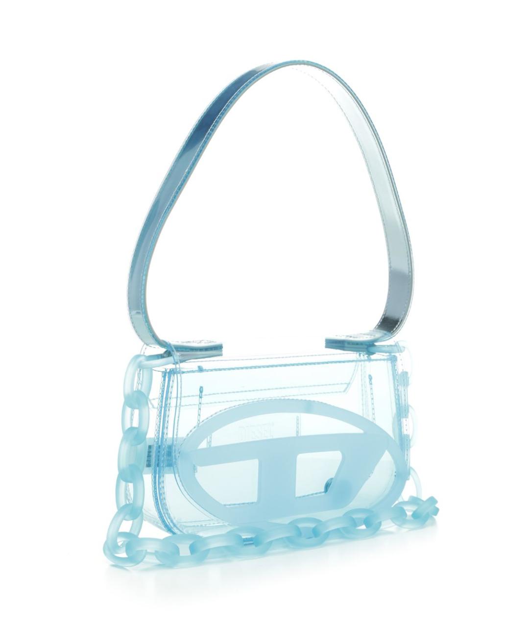 DIESEL Голубая сумка через плечо, фото 2