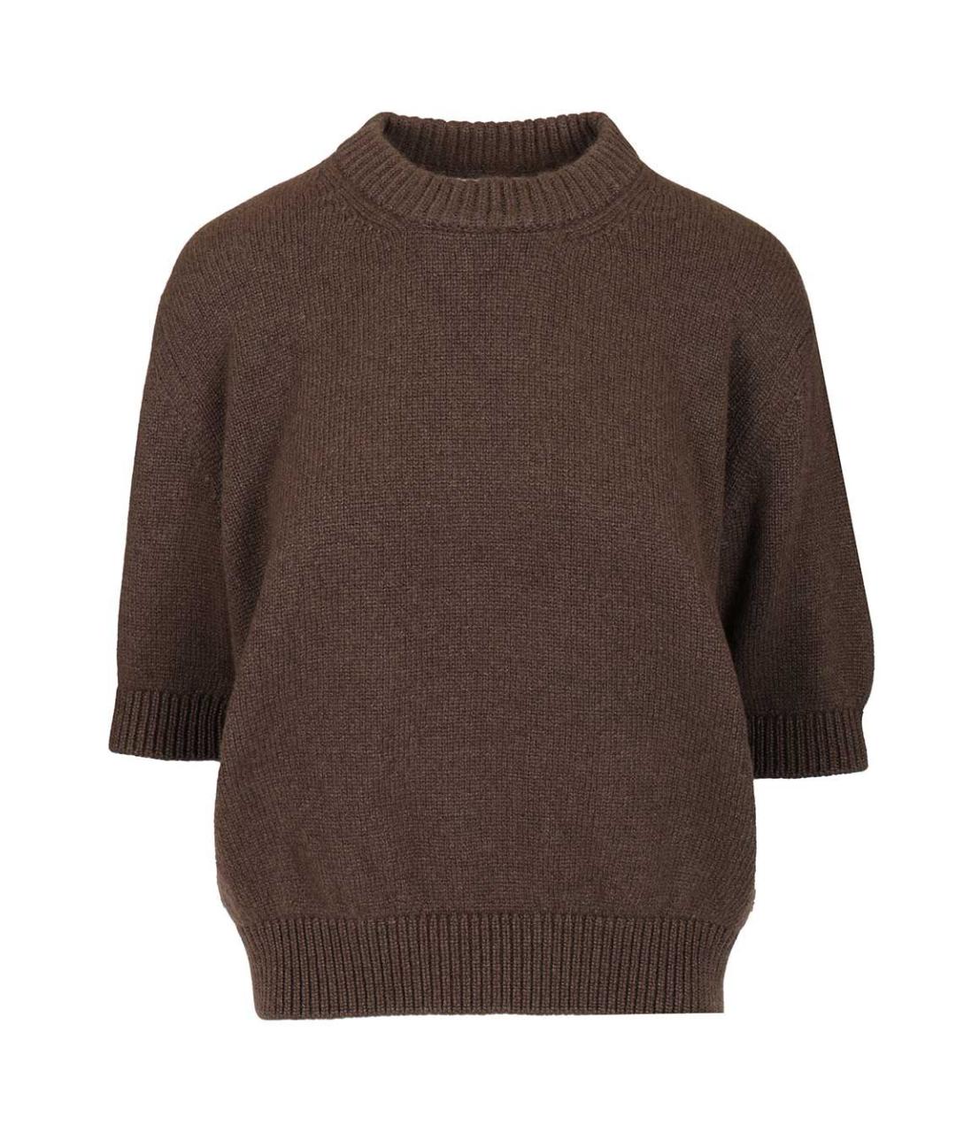 KHAITE Коричневый джемпер / свитер, фото 1