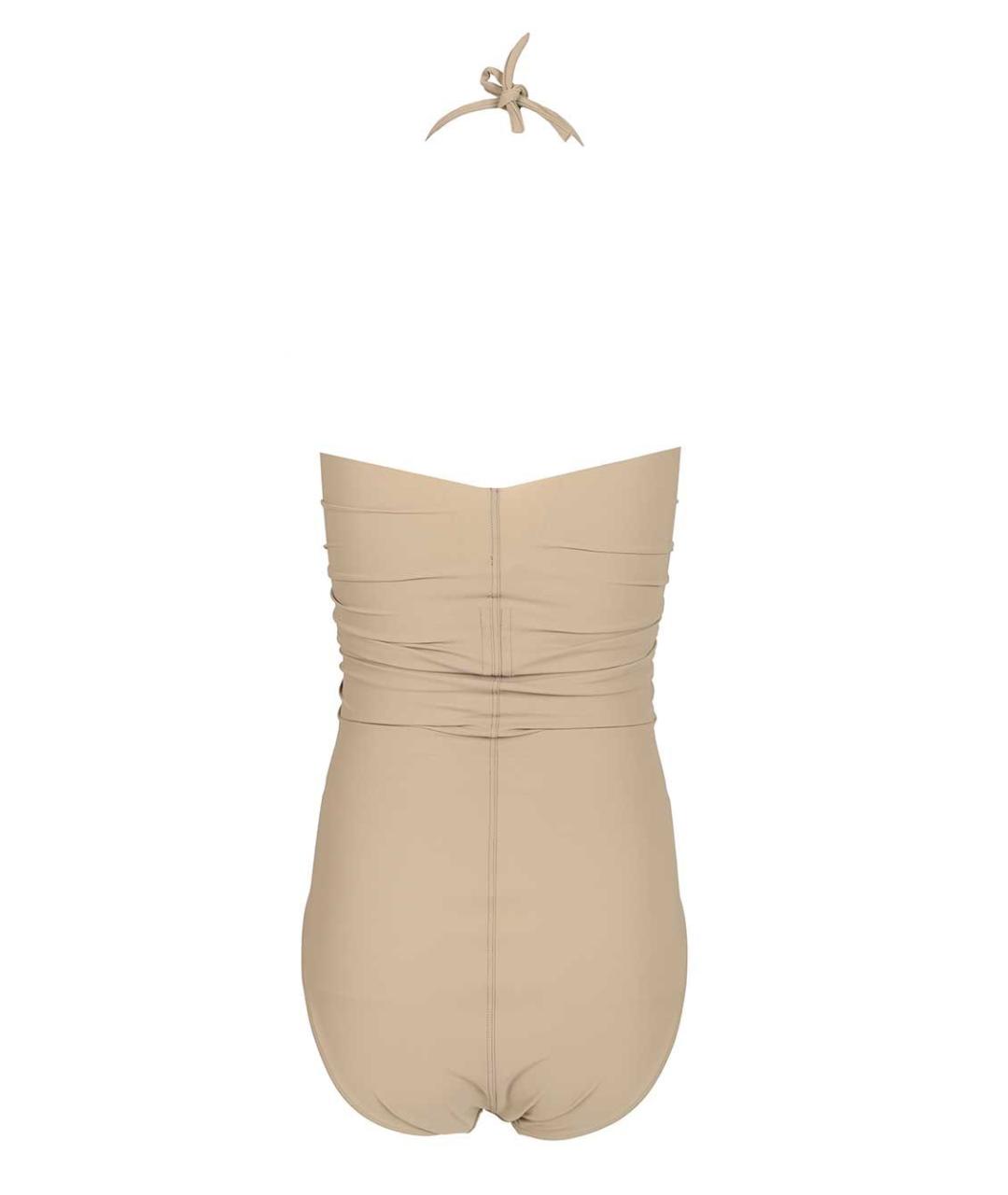 RICK OWENS Бежевый полиамидовый купальник, фото 2