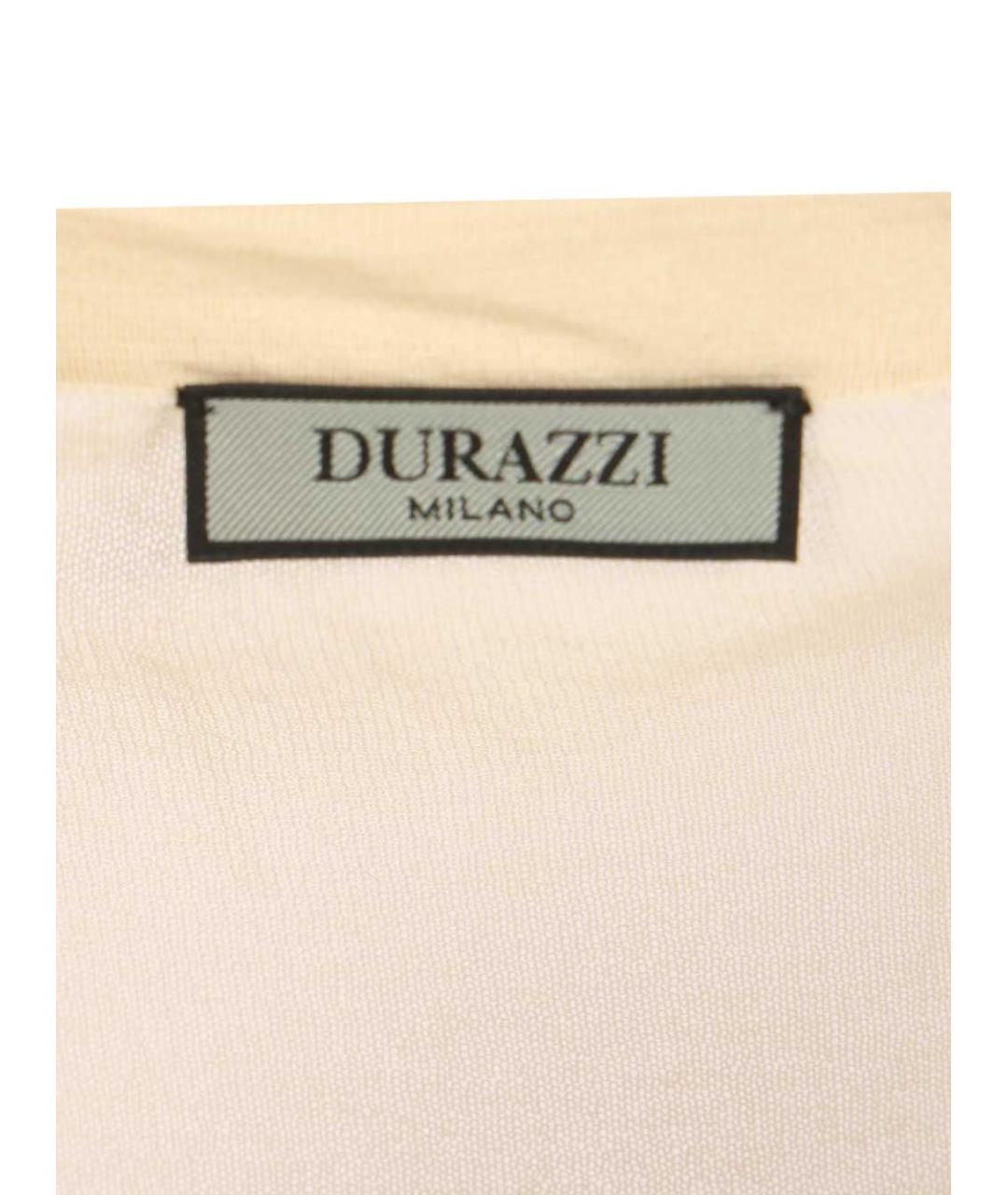 DURAZZI Бежевая хлопковая майка, фото 4