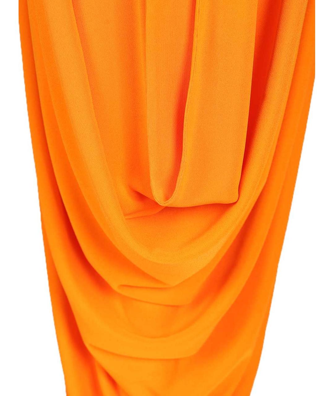 TOM FORD Оранжевая вискозная блузы, фото 7