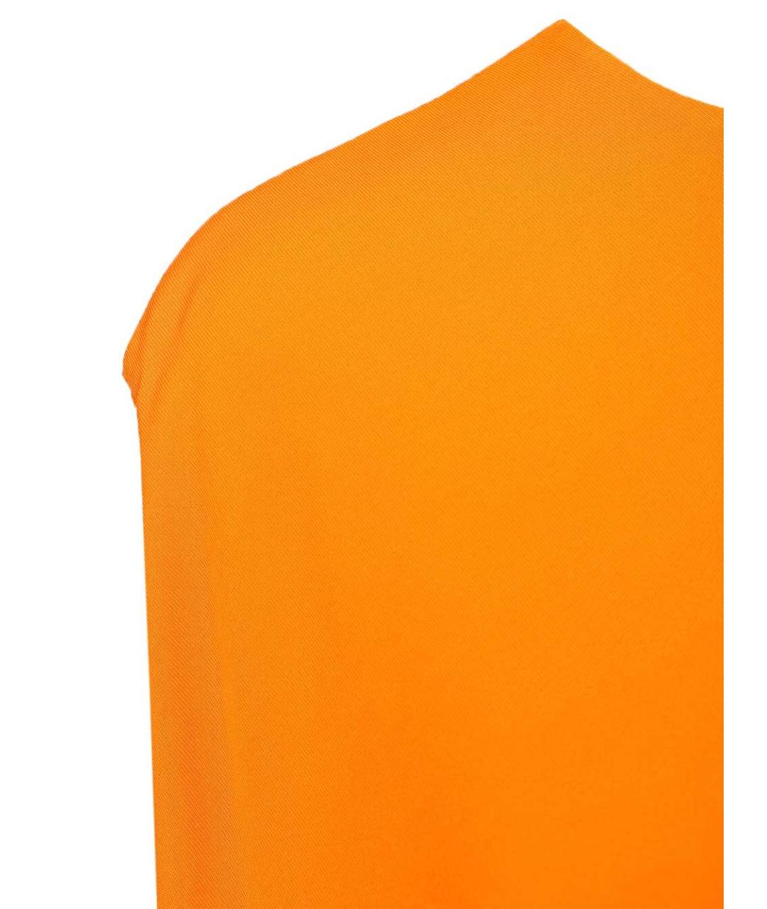 TOM FORD Оранжевая вискозная блузы, фото 5