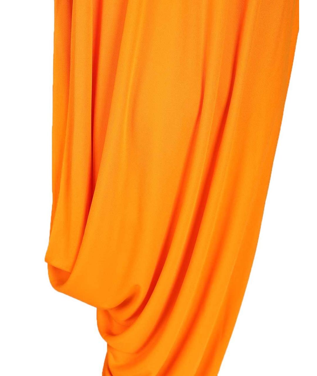 TOM FORD Оранжевая вискозная блузы, фото 6