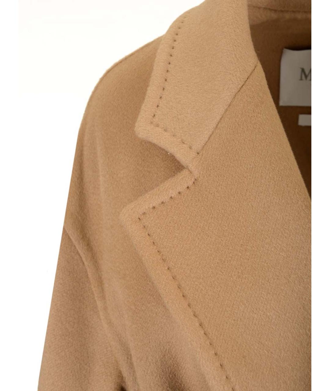 MAX MARA Бежевое кашемировое пальто, фото 4