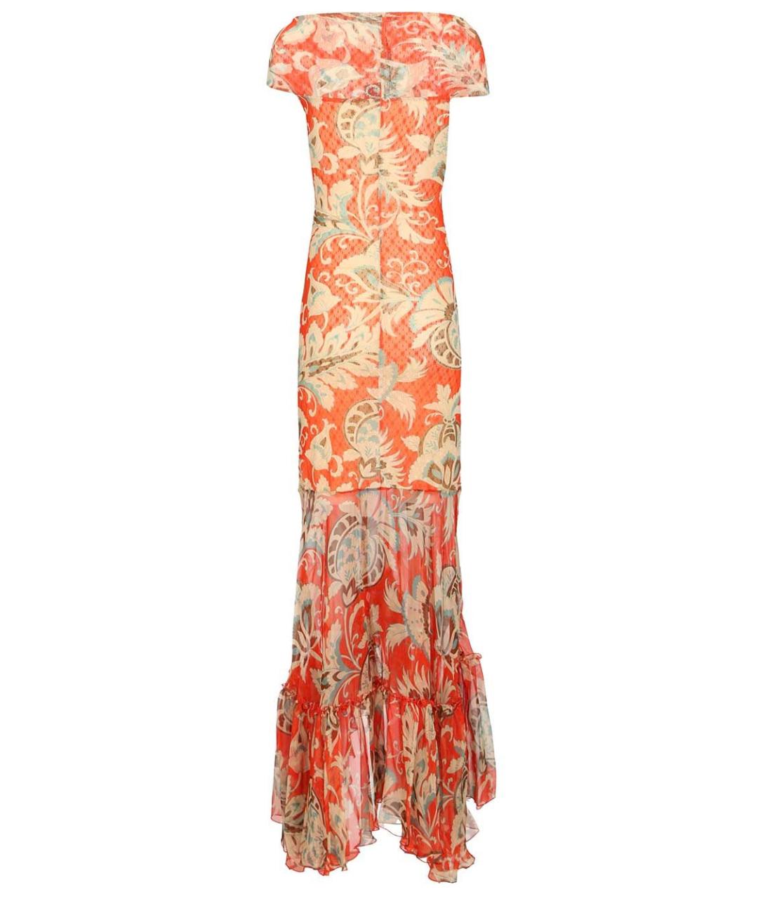 ETRO Красное полиамидовое коктейльное платье, фото 2