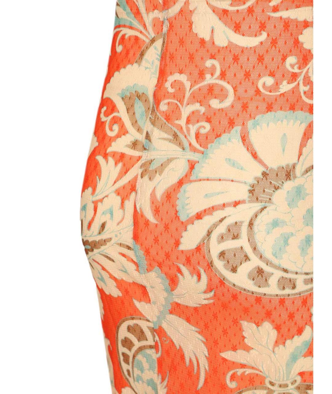 ETRO Красное полиамидовое коктейльное платье, фото 6