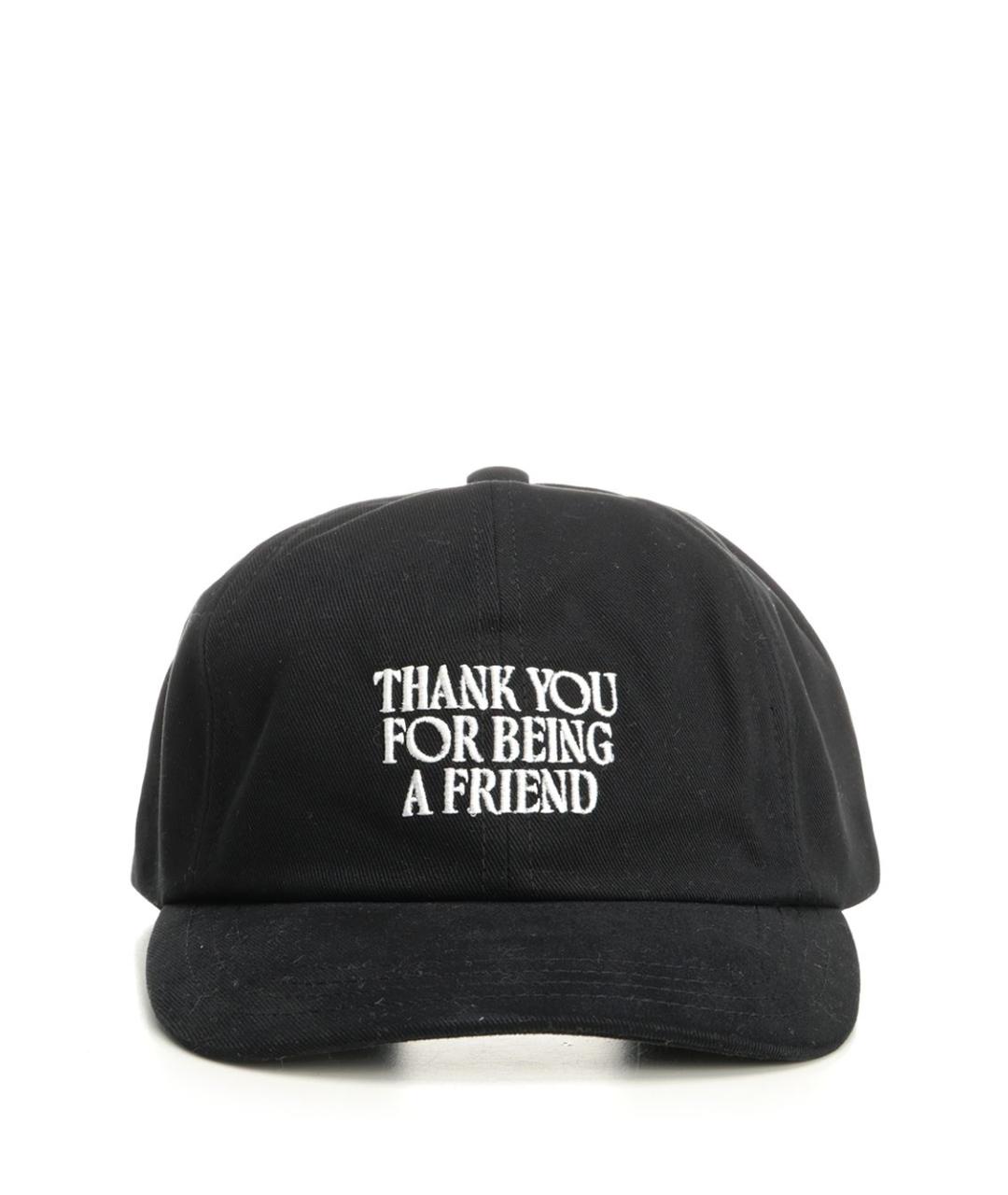 Ami Paris Черная хлопковая кепка/бейсболка, фото 1