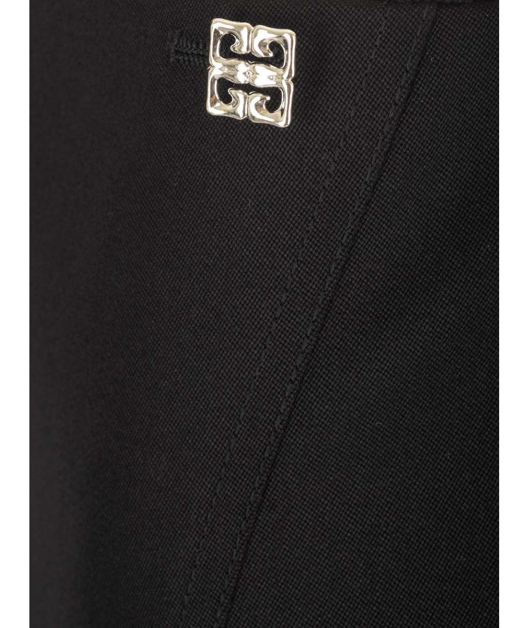 GIVENCHY Черная шерстяная юбка миди, фото 5