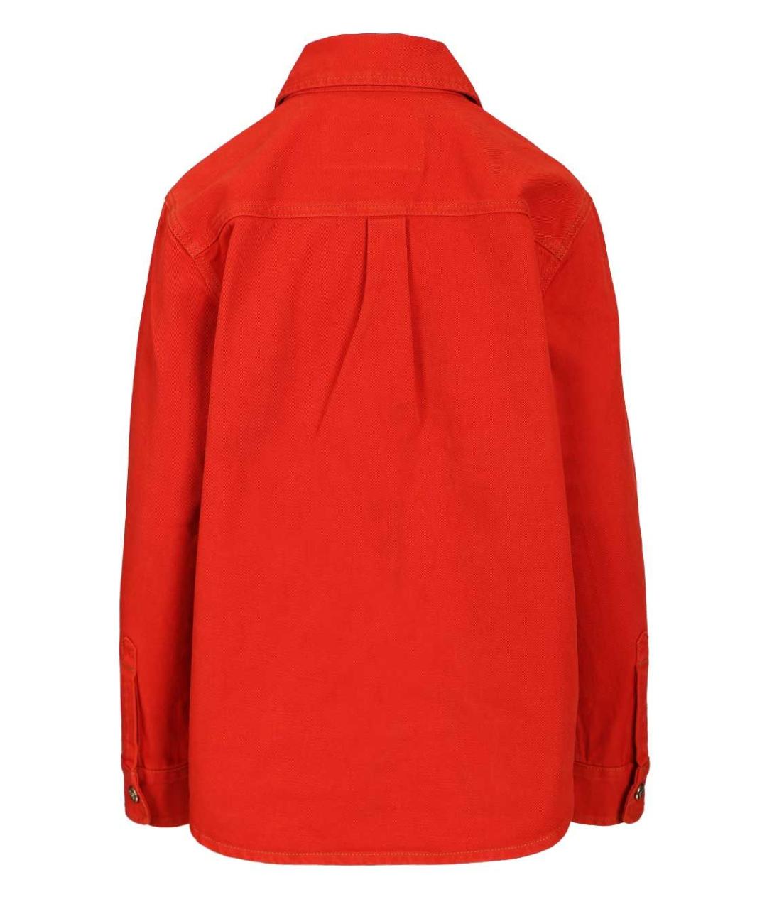 BLAZE MILANO Красная хлопковая рубашка, фото 2