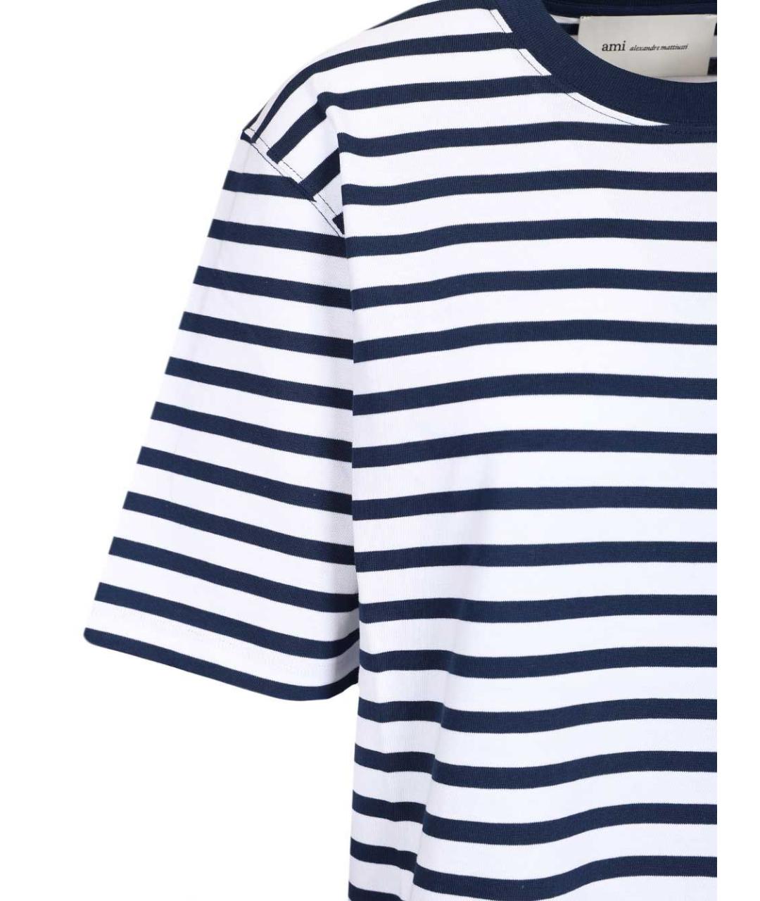 Ami Paris Мульти хлопковая футболка, фото 5