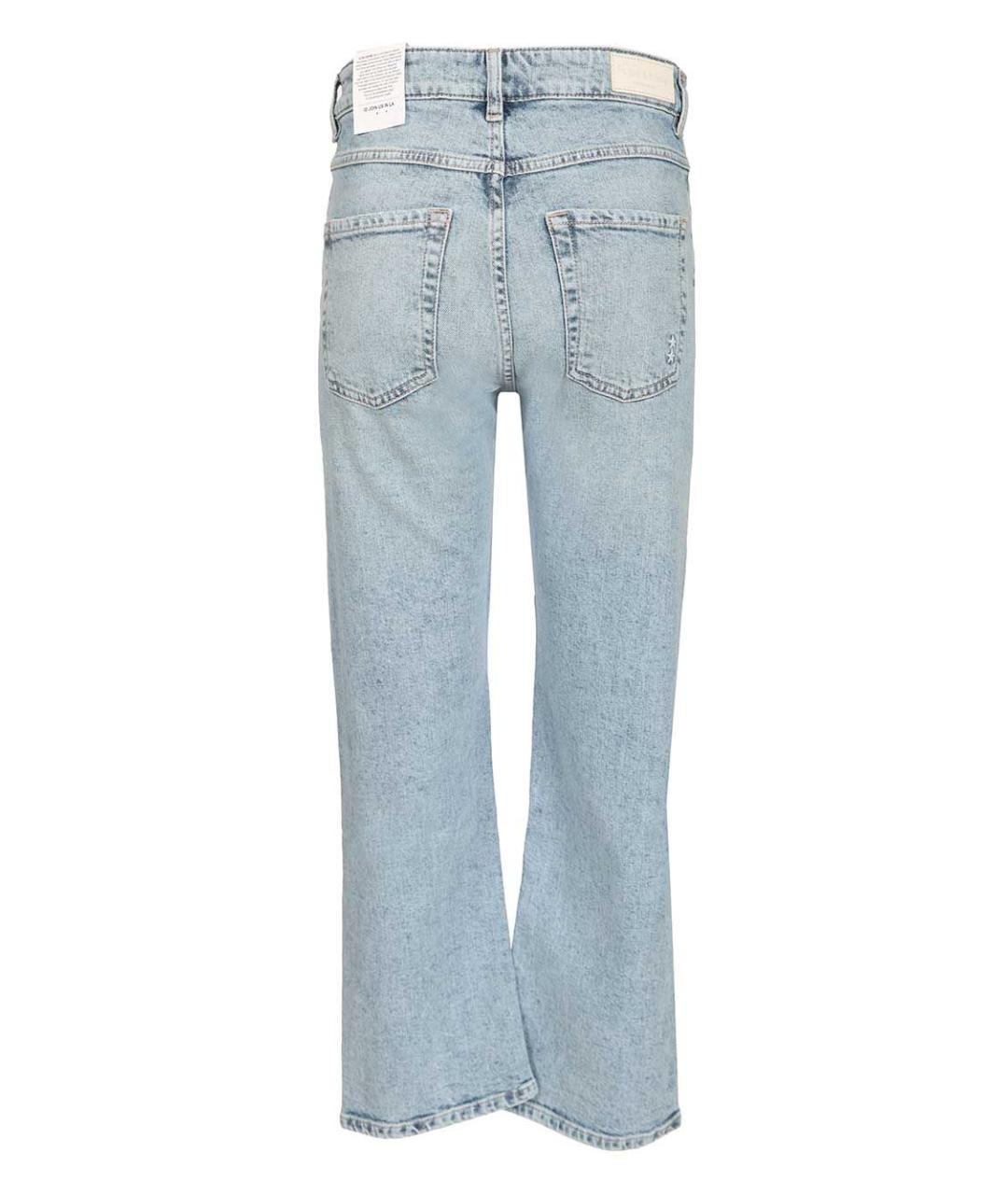 ICON DENIM Голубые прямые джинсы, фото 2