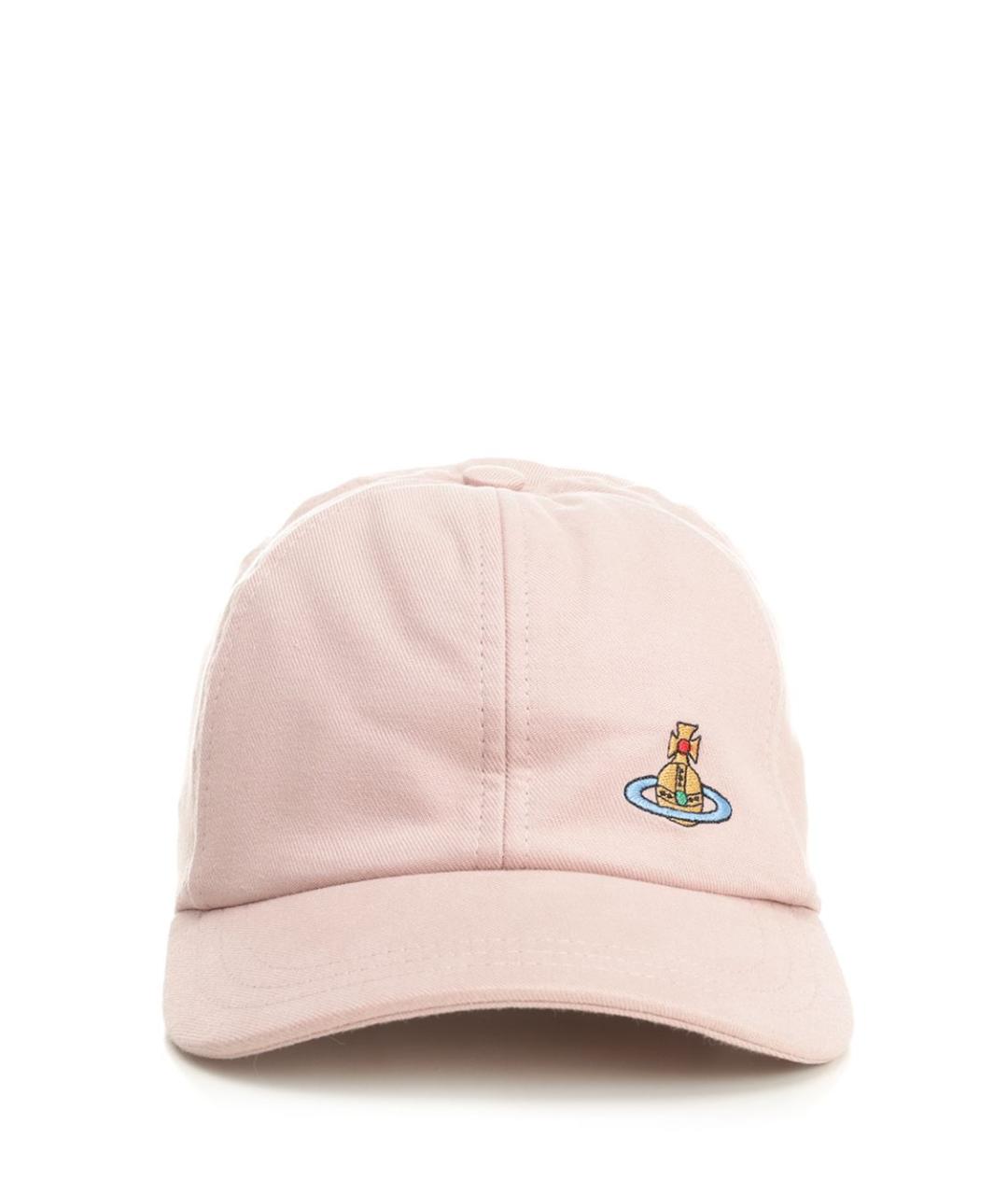 VIVIENNE WESTWOOD Розовая хлопковая кепка/бейсболка, фото 1