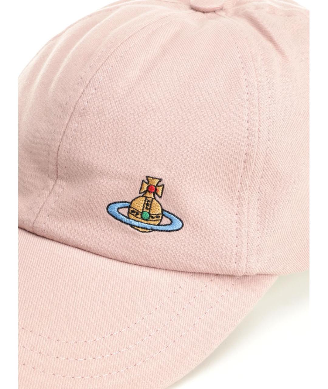 VIVIENNE WESTWOOD Розовая хлопковая кепка/бейсболка, фото 4