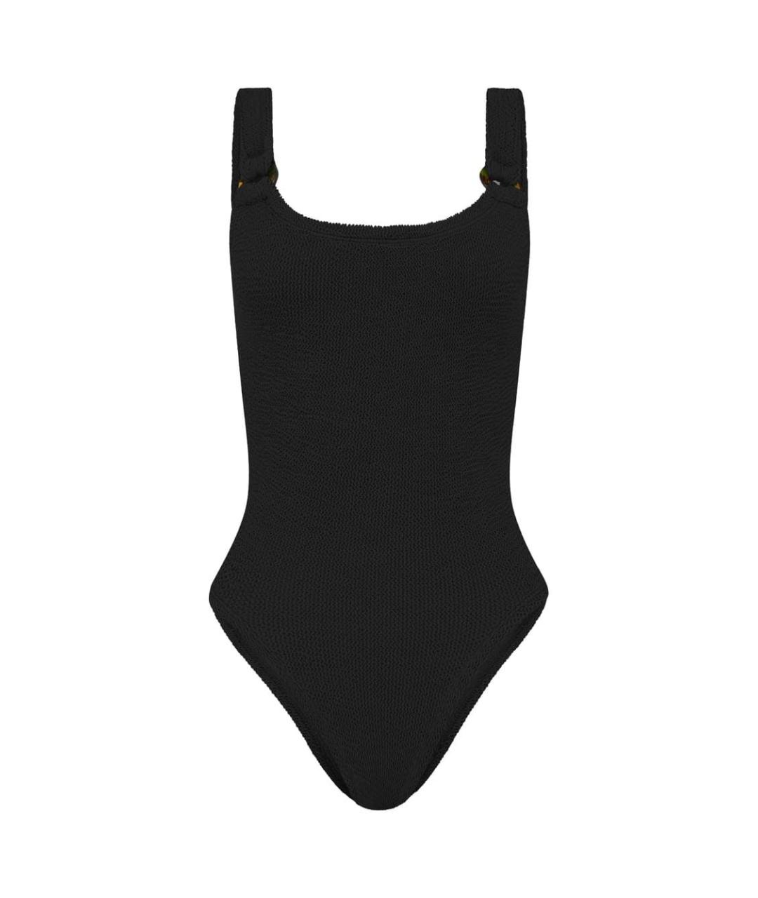 HUNZA G Черный купальник, фото 1