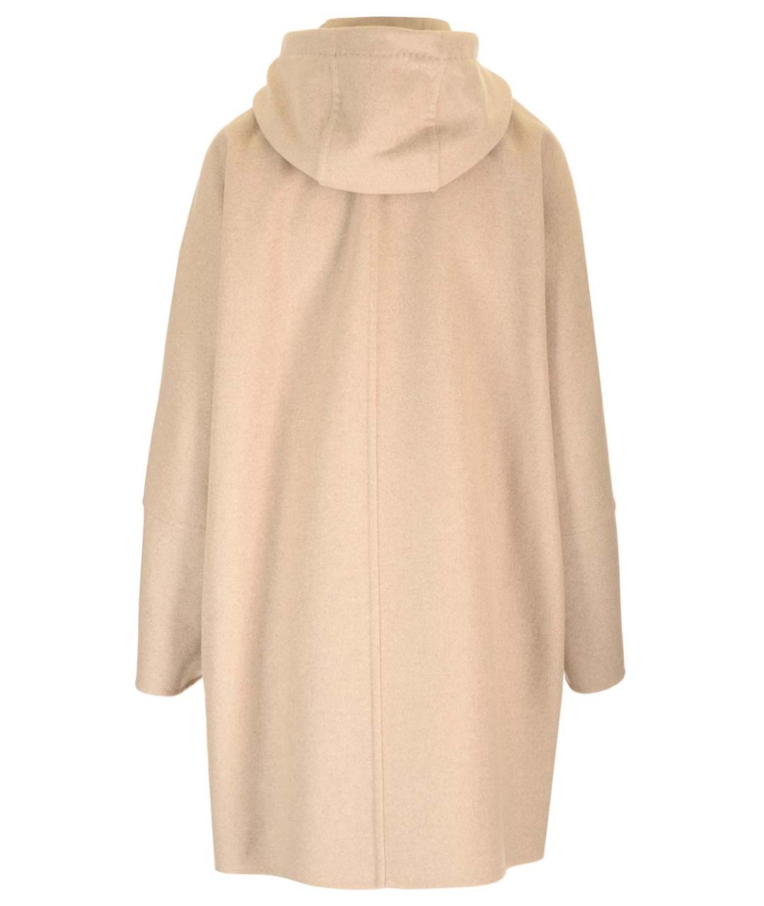MAX MARA Бежевое шерстяное пальто, фото 2