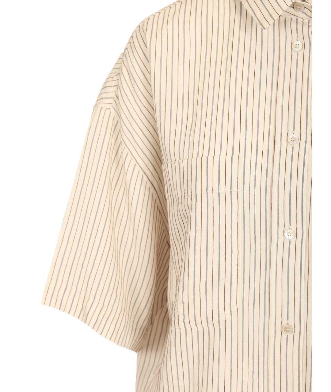 BARENA Бежевая вискозная рубашка, фото 5