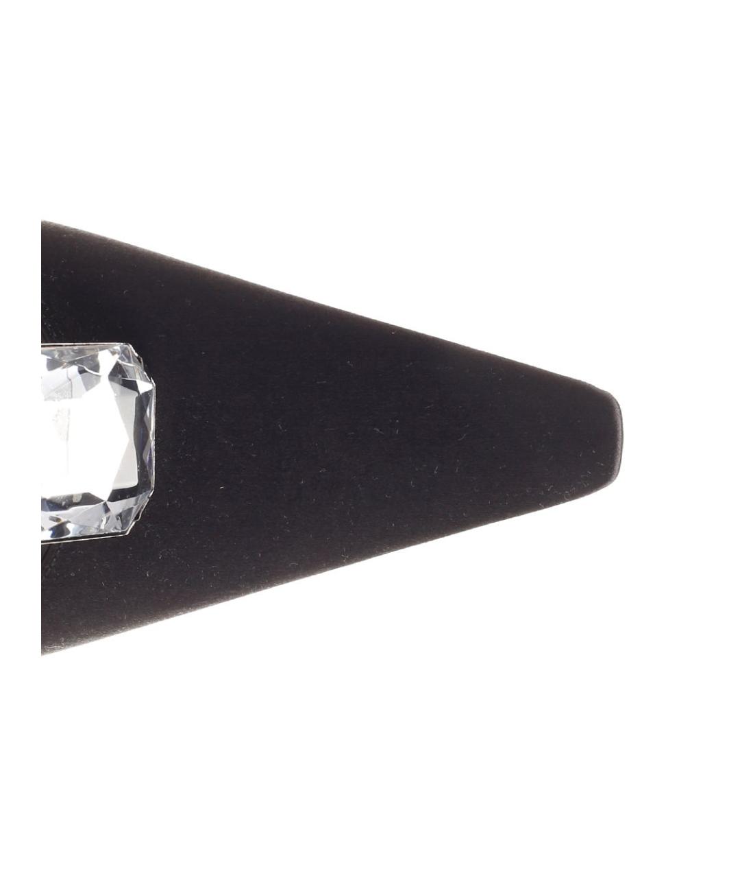 SAINT LAURENT Черные текстильные туфли, фото 4