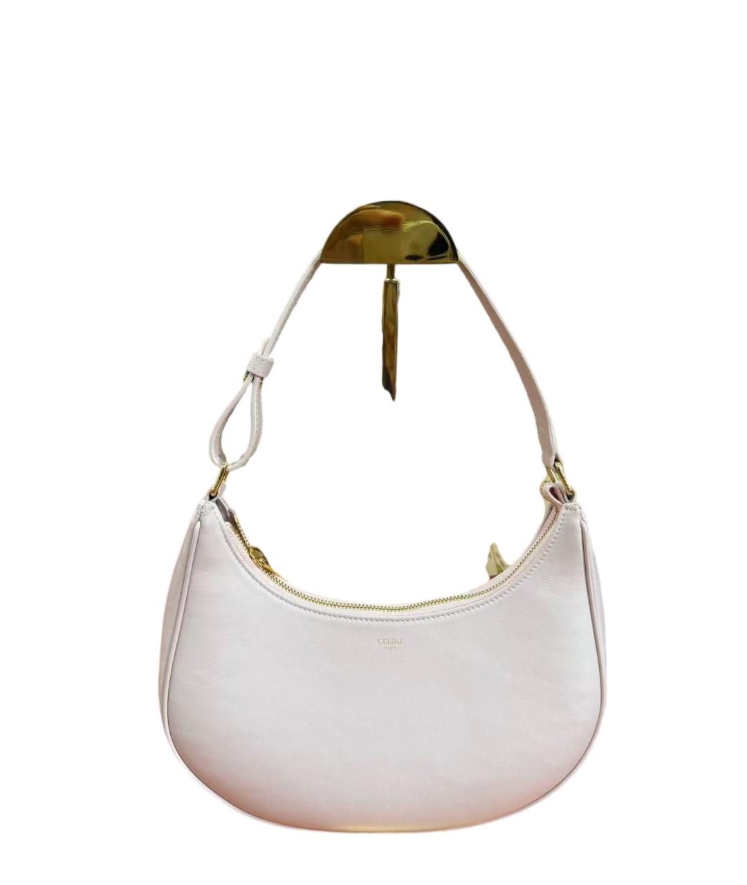 CELINE Розовая сумка через плечо, фото 5