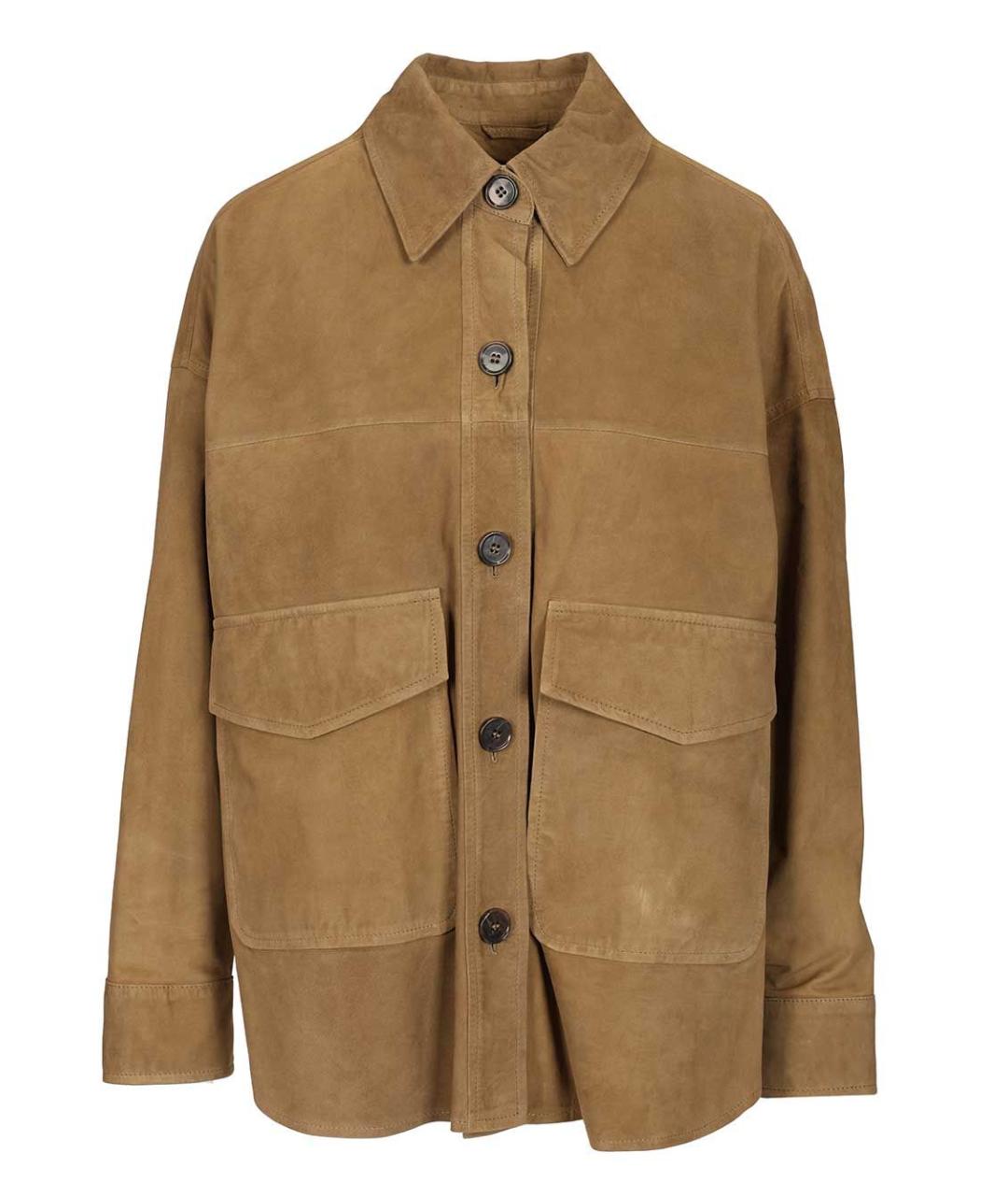 ARMA Коричневая замшевая куртка, фото 1