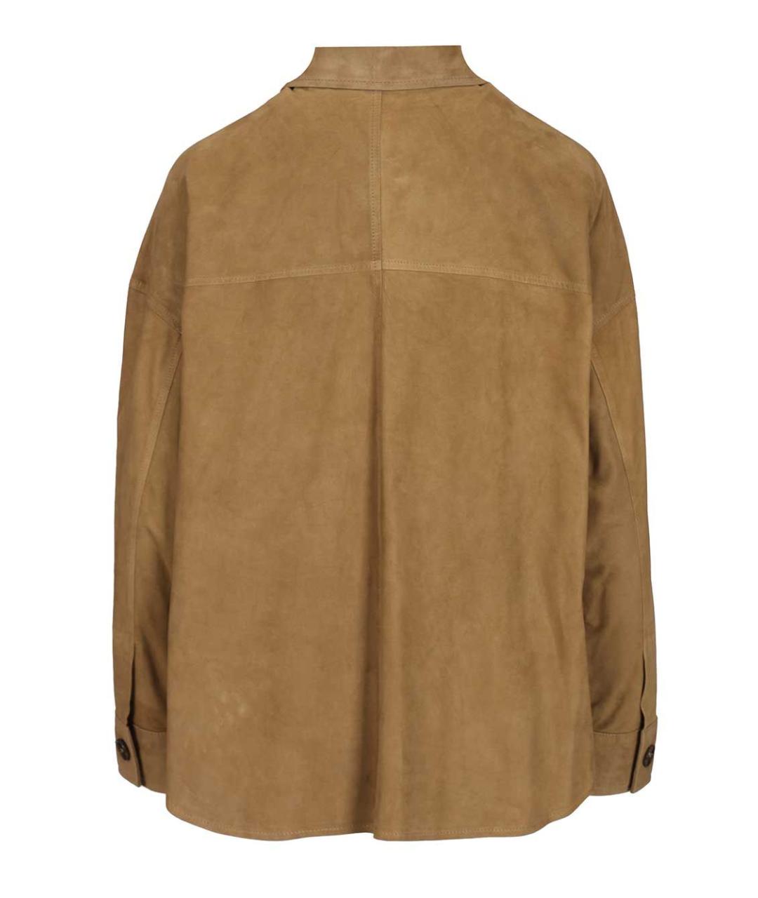 ARMA Коричневая замшевая куртка, фото 2