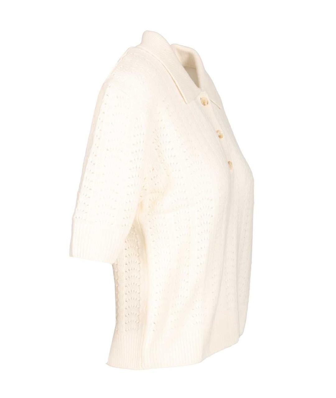 LISA YANG Бежевый кашемировый джемпер / свитер, фото 3