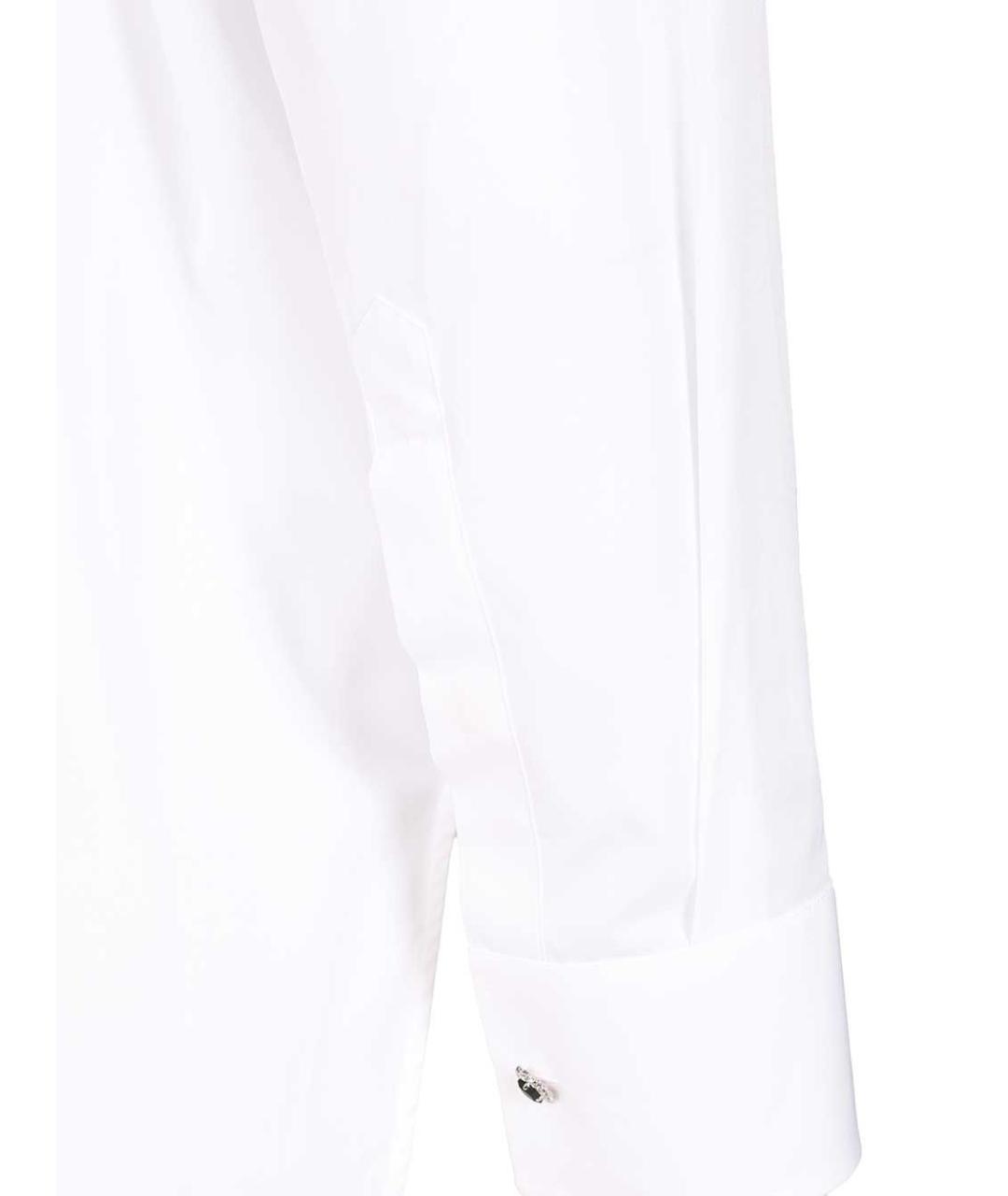 GOLDEN GOOSE DELUXE BRAND Белая хлопковая рубашка, фото 6