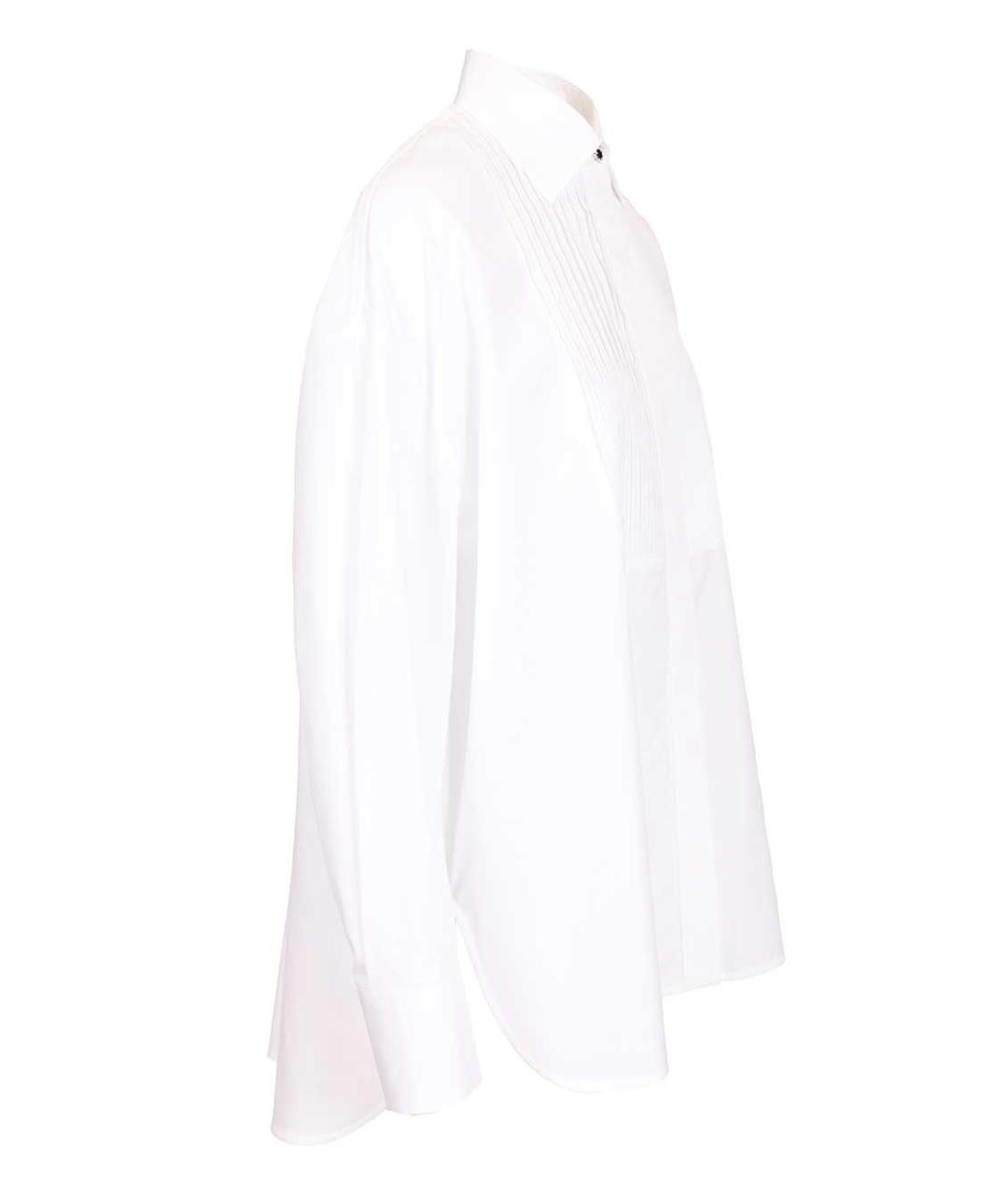 GOLDEN GOOSE DELUXE BRAND Белая хлопковая рубашка, фото 3