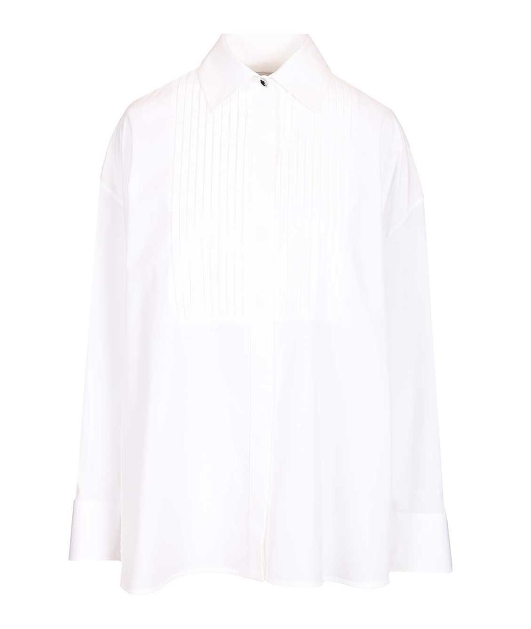 GOLDEN GOOSE DELUXE BRAND Белая хлопковая рубашка, фото 1