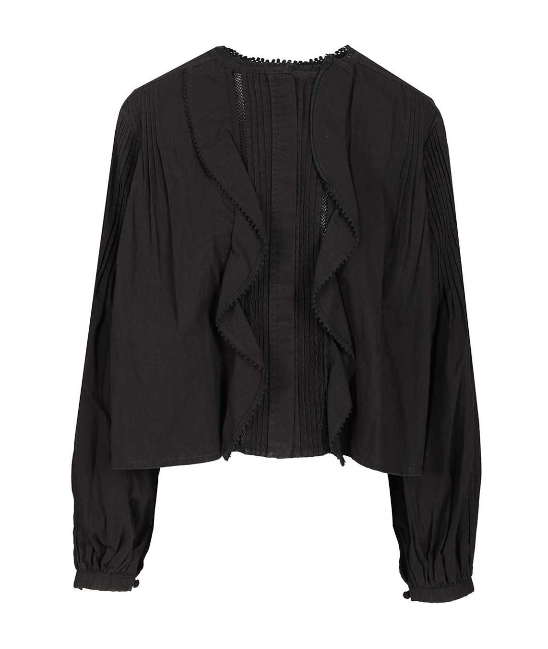 ISABEL MARANT Черная хлопковая рубашка, фото 1