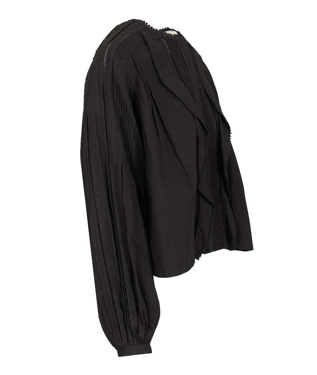 ISABEL MARANT Черная хлопковая рубашка, фото 3